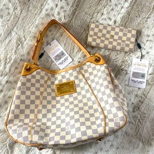 Louis Vuitton bag and wallet